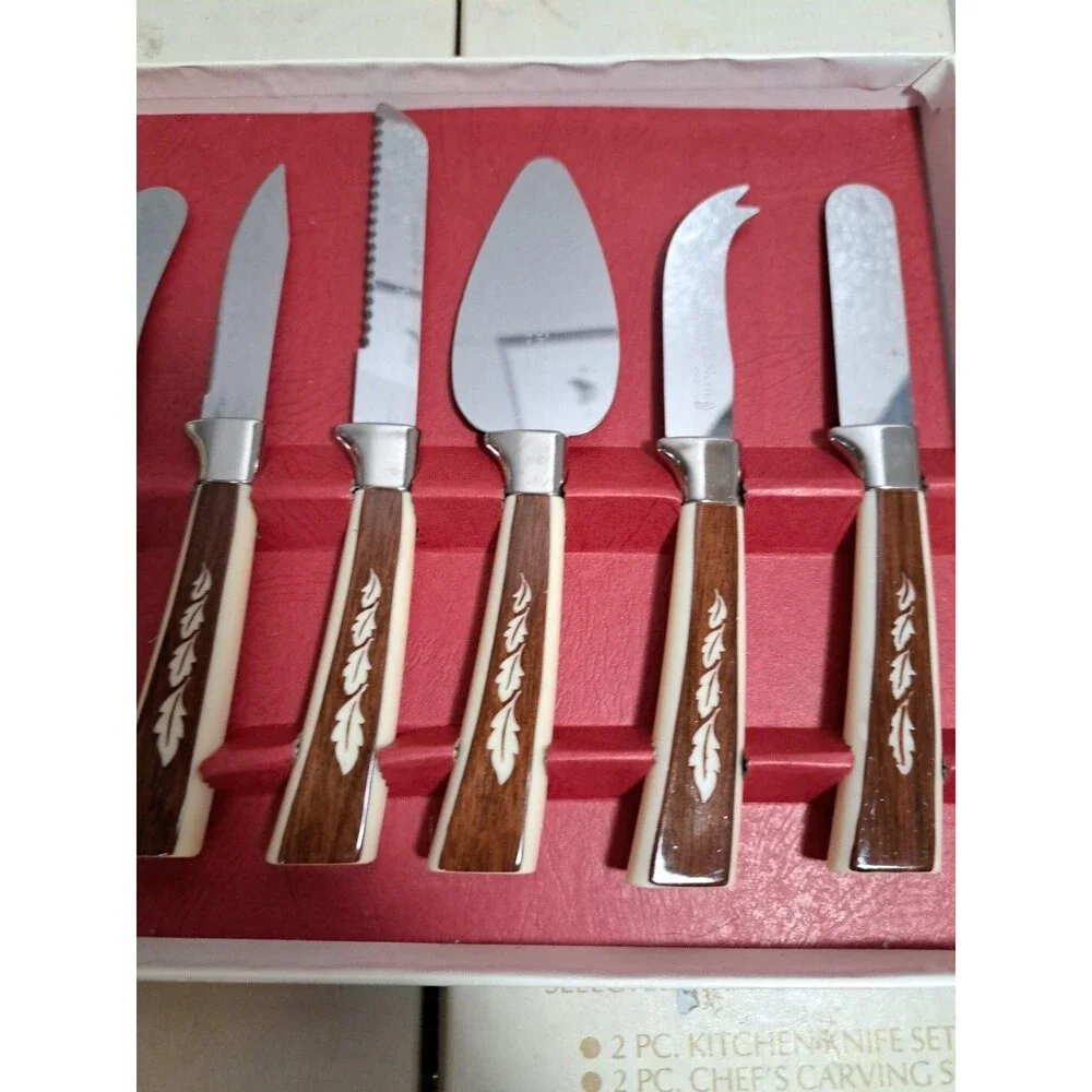 Regent Sheffield 19 Piece Treasure Chest, Stainless Steel Knife Set & 6pc Set
